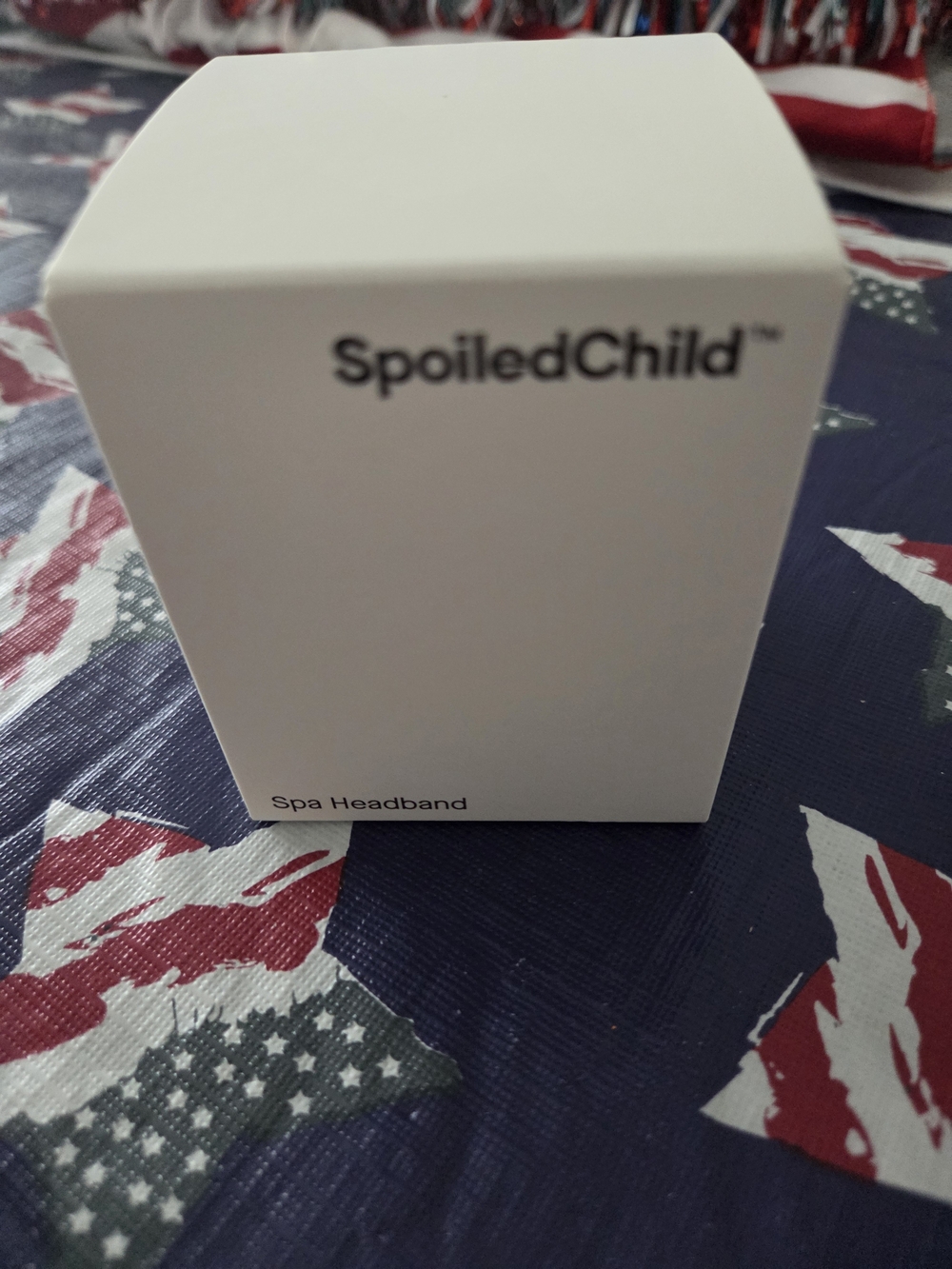 SpoiledChild White Spa Headband - Soft Makeup & Skincare Tool